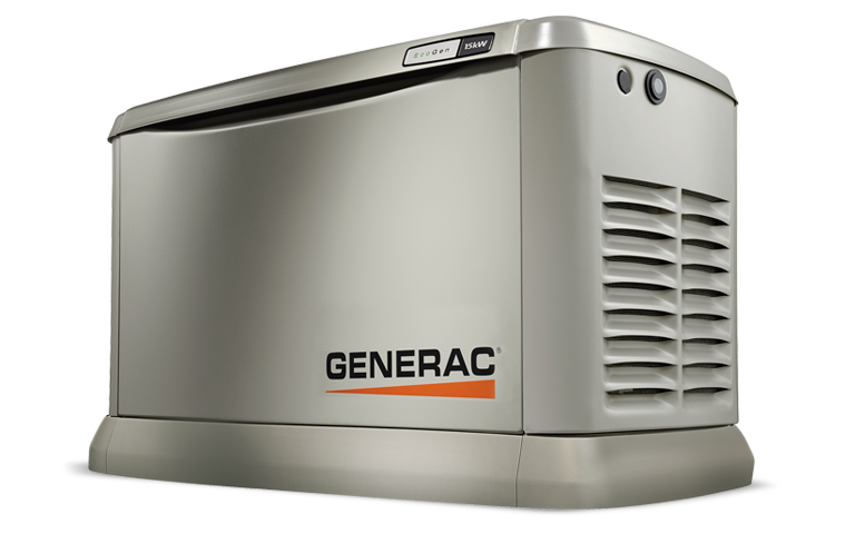 Generac standby generator installed outside a home in the Dallas-Fort Worth area, providing reliable backup power during outages